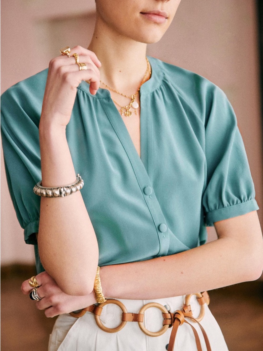 Sezane Lennie blouse